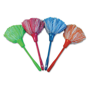 Boardwalk® Microfeather Mini Duster, Microfiber Feathers, 11", Assorted Colors freeshipping - TVN Wholesale